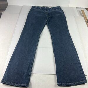 Y2K Levi's Silver Tab Jeans Junior's 34x32* Mid Rise Boot Cut Blue Denim Tag 13L